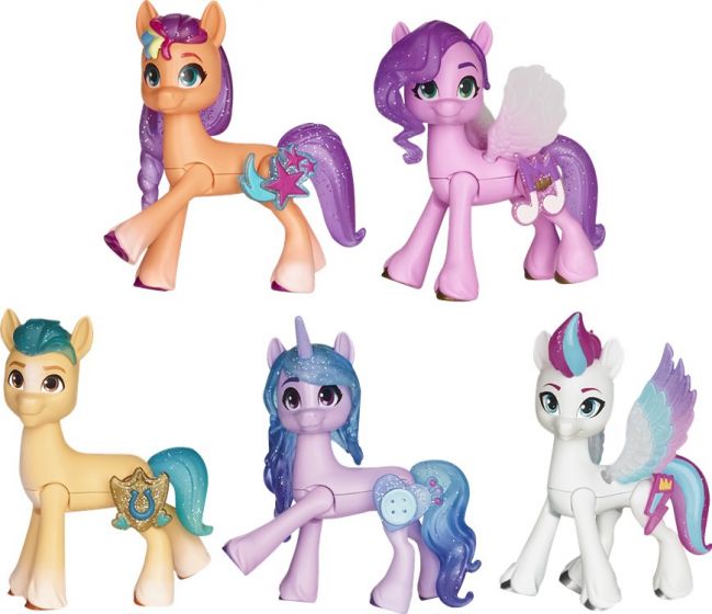 My Little Pony Meet the Mane 5 figursæt med 5 pony-figurer