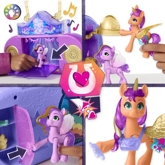 My Little Pony Musical Mane Melody 2in1 lekset med ljus och musik - 3 figurer ingår