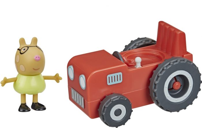 Peppa Gris liten traktor med Pedro Ponni figur