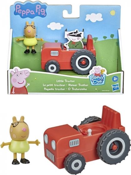 Peppa Gris liten traktor med Pedro Ponni figur