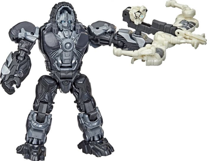 Transformers BA Weaponizer 2-pack figursett - Optimus Primal og Arrowstripe