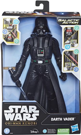 Star Wars Galactic Action Darth Vader actionfigur med ljus och ljud - 30 cm