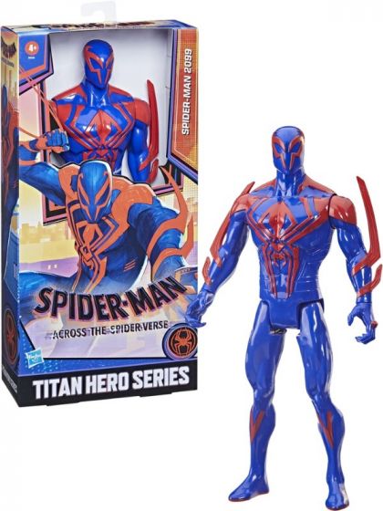 SpiderMan Across the SpiderVerse Titan Hero SpiderMan 2099 actionfigur - 30 cm