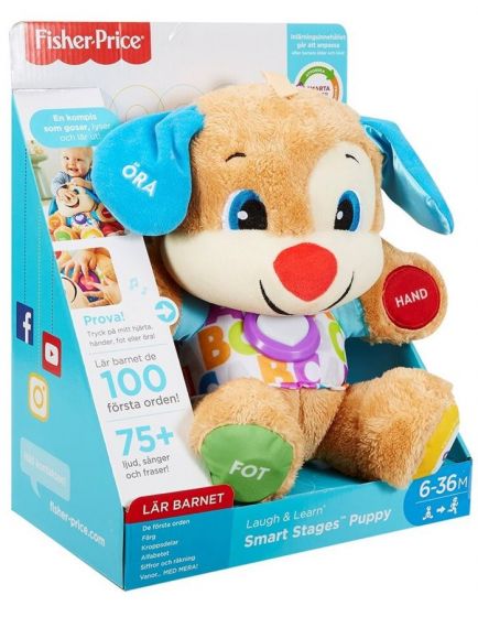 Fisher Price Laugh and Learn Smart Stages Puppy - svensk version