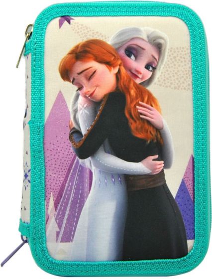 Disney Frozen trippelt pennal med innhold