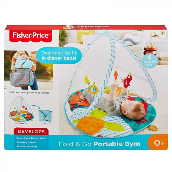 Fisher Price Fold and Go Portable Gym - babygym med sjødyr