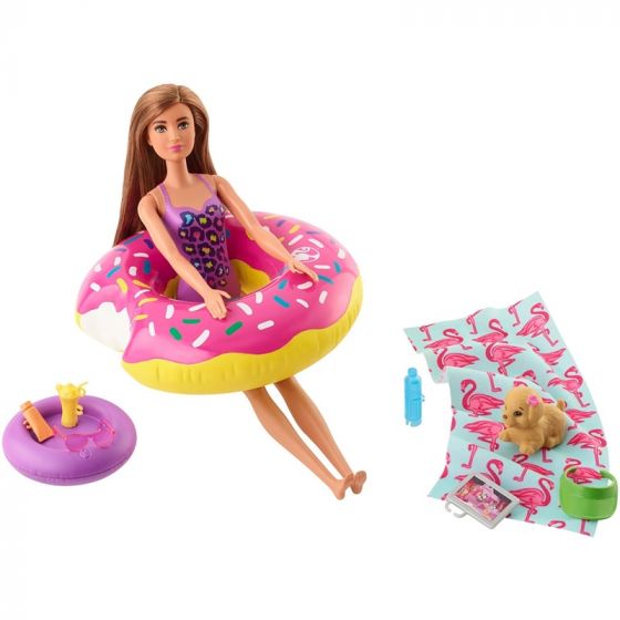Barbie Beach Furniture Play Set - strandtillbehör