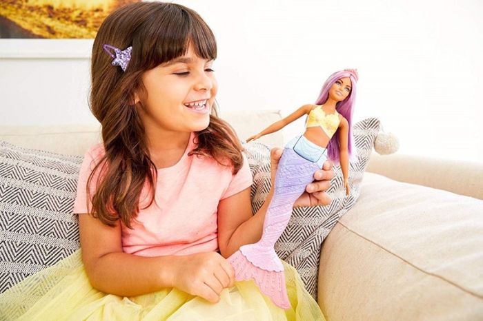 Barbie Dreamtopia sjöjungfru - lila
