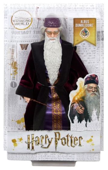 Harry Potter Albus Dumbledore - Professor Humlesnurr dukke - 30 cm