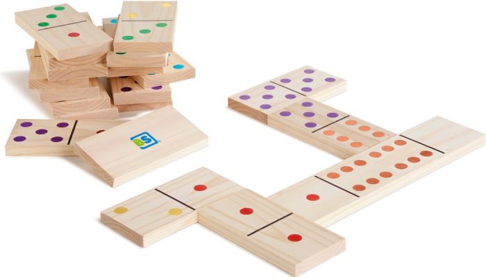 BS Gigantiskt Domino - stora domino-brickor i trä