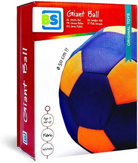 BS Gigantball 50 cm - stor lekeball med overtrekk