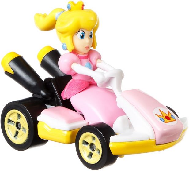 Hot Wheels Mario Kart 1:64 diecast leksaksbil - Peach Standard Kart