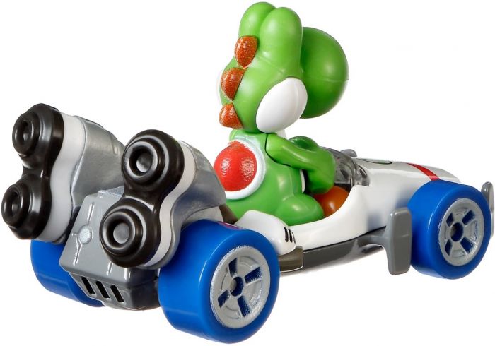 Hot Wheels Mario Kart 1:64 diecast lekebil - Yoshi B-Dasher