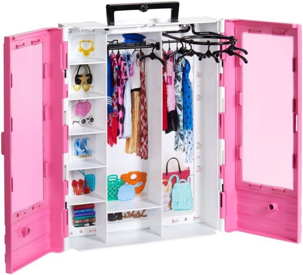 Barbie Fashionistas Ultimate Closet - tøjskab med bøjler