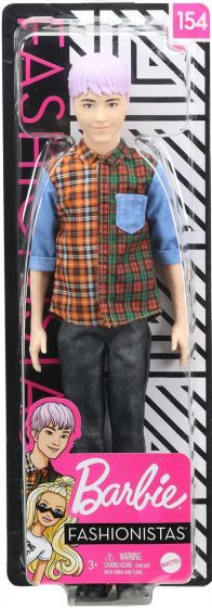 Barbie Ken Fashionistas #7 - rutig skjorta