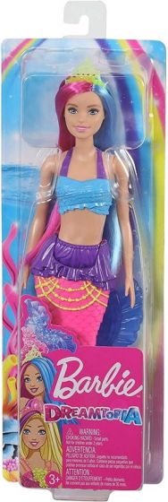 Barbie Dreamtopia Mermaid - med blått och rosa hår