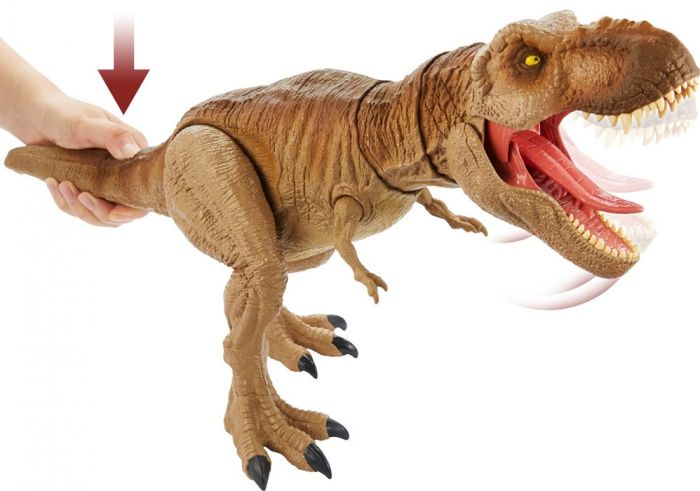 Jurassic World Epic Roaring Tyrannosaurus Rex - dinosaur med lyd og bevegelser