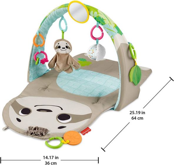 Fisher Price babygym - Ready to Hang Sensory Sloth Gym