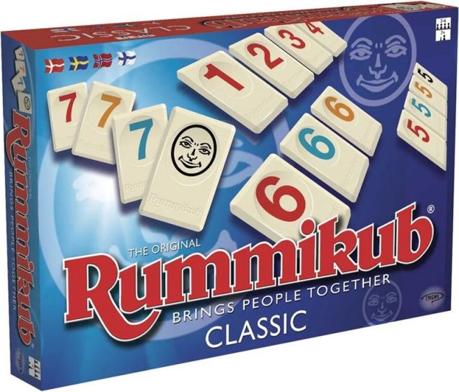 Rummikub Classic familiespil - Nordisk version