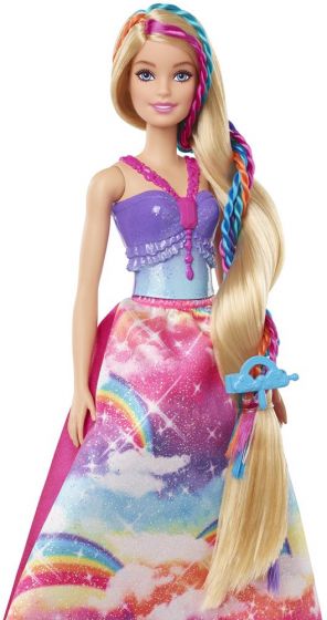 Barbie Dreamtopia Twist 'n style - prinsessedukke til hårstyling