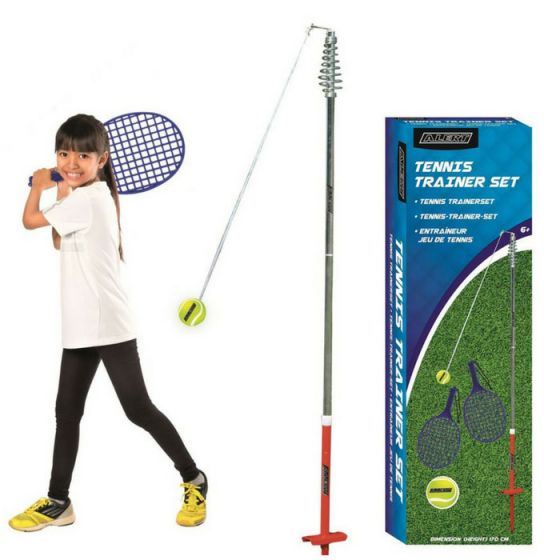 Alert tennis träningsset - 2 racketar - 170 cm högt