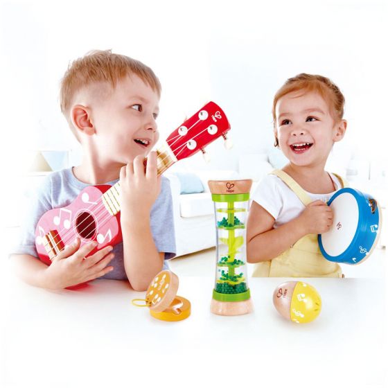 Hape Mini Band Set - sett med 5 instrumenter for barn