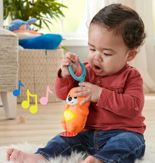 Fisher Price 3-i-1 Music, Glow and Grow Gym - babygym med lys og musikk