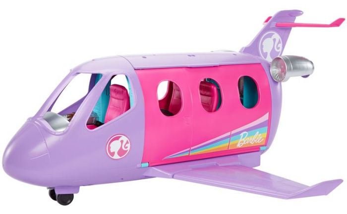 Barbie Life in the City - Airplane Adventures - lekset med flygplan och docka med pilotkläder
