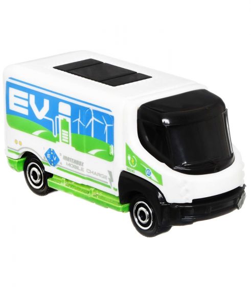 Matchbox Basic EV 12-pack - 12 småbiler i elbil-varianter