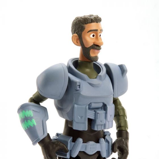 Disney Pixar Lightyear figur - Jr. Zap Patrol Mo Morrison poserbar actionfigur - 13 cm