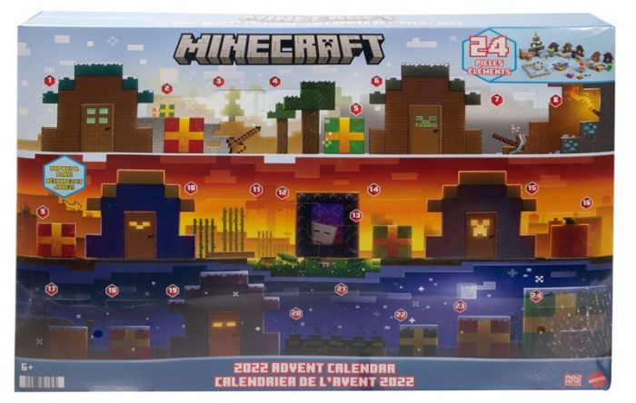 Minecraft Mob Head Minis adventskalender - med Minecraft-minifigurer og tilbehør