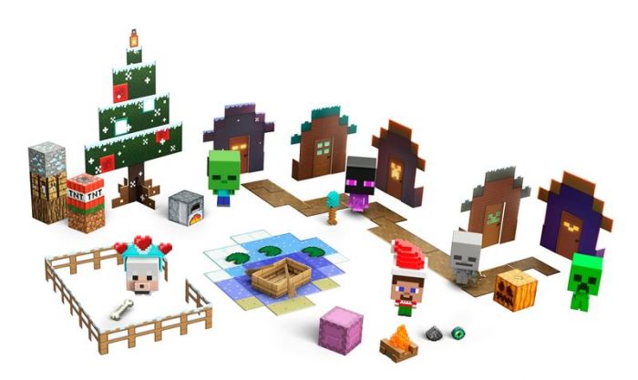 Minecraft Mob Head Minis adventskalender - Minecraft minifigurer och tillbehör