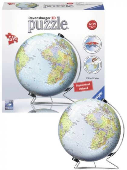 Ravensburger 3D puslespil 540 brikker - Globus