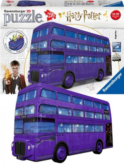 Ravensburger Harry Potter 3D puslespill 216 brikker - Fnattbussen