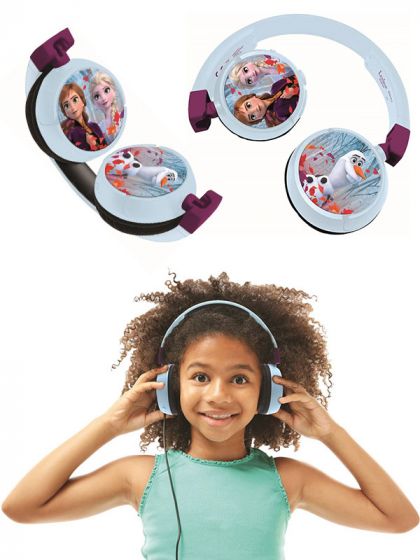 Lexibook Disney Frozen hodetelefoner med bluetooth til barn - batteritid på opptil 4 timer