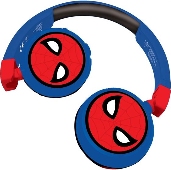 Lexibook SpiderMan trådlösa hörlurar för barn - med bluetooth och 4 timmars batteritid