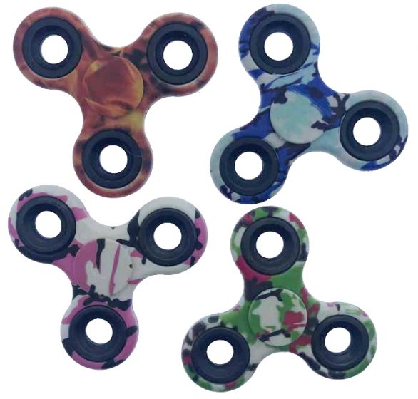Fidget Spinners 4-pack - håndspinnere i flere fargekombinasjoner