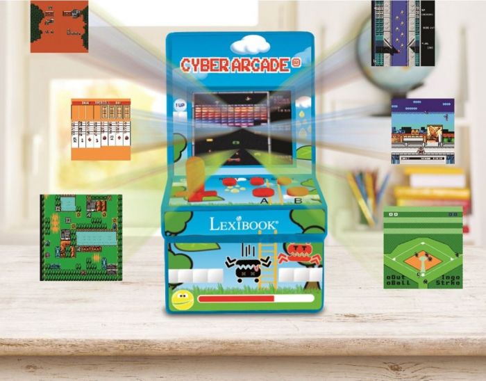 Lexibook Cyber Arcade portabel spelkonsol  - 200 spel - 2,8 tums LCD-skärm