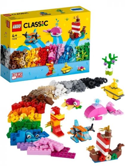 LEGO Classic 11018 Kreativt sjov på havet