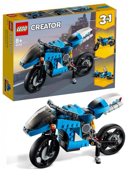 LEGO Creator 31114 3-i-1 Supermotorcykel 