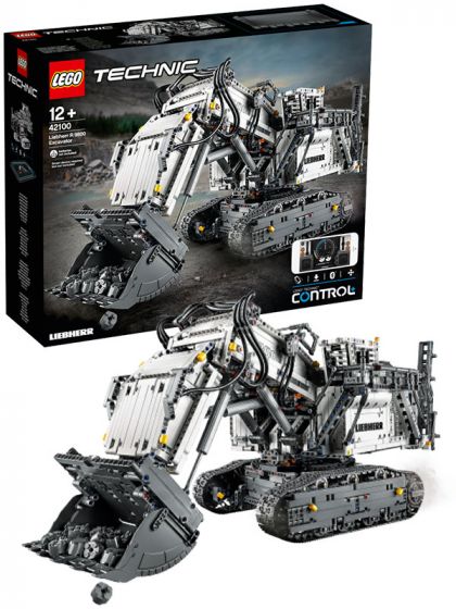 LEGO Technic 42100 Liebherr R 9800 grävmaskin