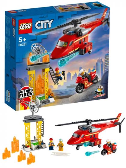 LEGO City Fire 60281 Brandräddningshelikopter