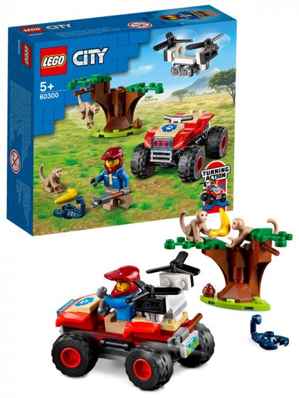LEGO City Wildlife 60300 Dyreredningstjenestens ATV