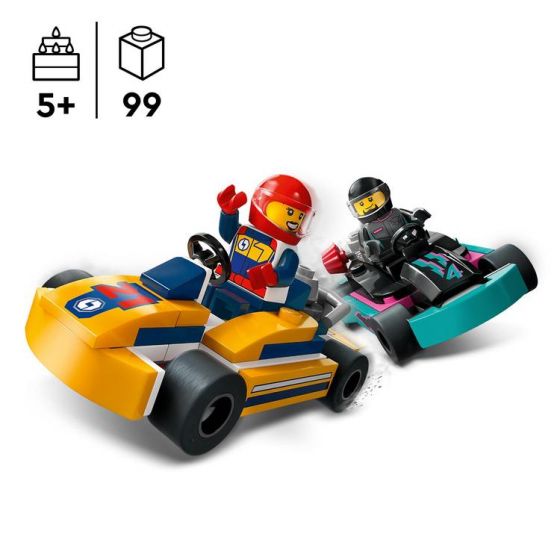 LEGO City 60400 Gokarts og racerkørere