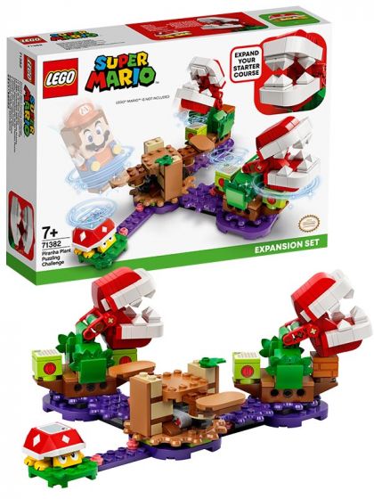 LEGO Super Mario 71382 Piranha Plants förbryllande utmaning – Expansionsset