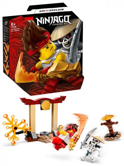 LEGO Ninjago 71730 Episkt stridsset – Kai mot Skulkin