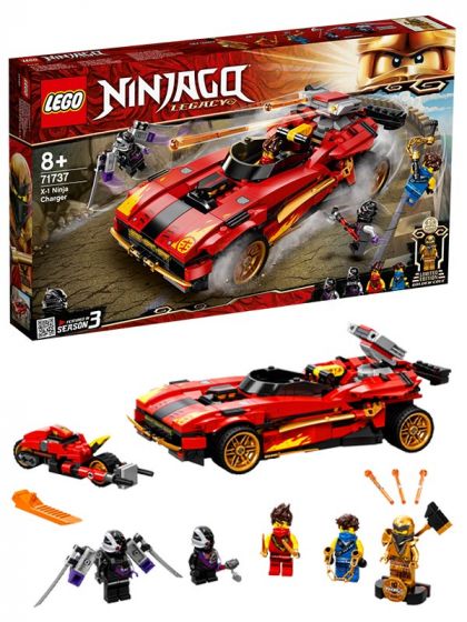 LEGO Ninjago 71737 Legacy X-1 ninjabil