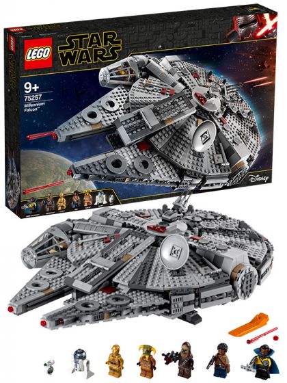 LEGO Star Wars 75257 Tusindårsfalken