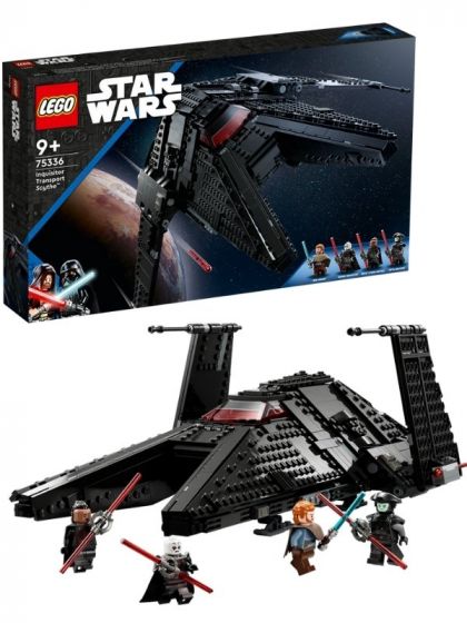 Star Wars pakke: LEGO 75336 + Aktivitetshefte + Inquisitor maske