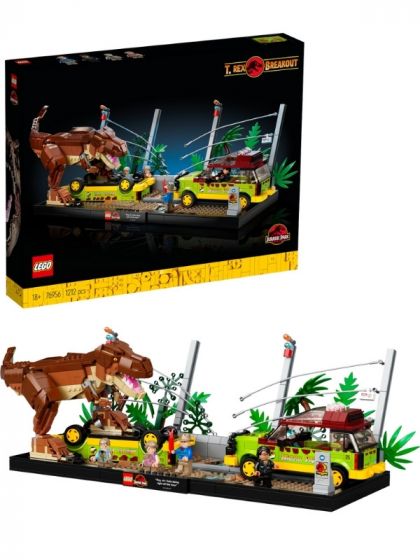 LEGO Jurassic World 76956 T. rex på flukt